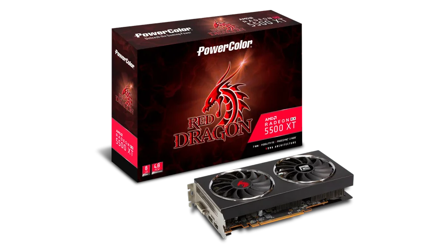 PowerColor Red Dragon Radeon RX 5500 XT